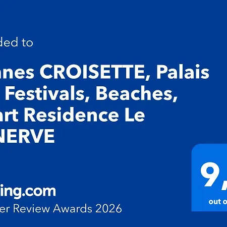 公寓 Croisette, Palais Des Festivals, Beaches, Le Minerve